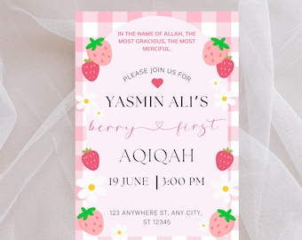 Aqeeqah Invites