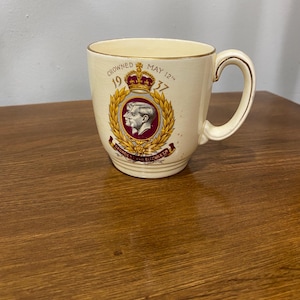Antique 1937 Queen Elizabeth and King George VI Coronation Cup