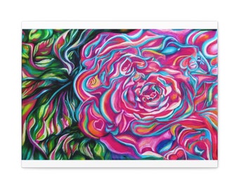 Family Rose-Giclee Canvas Print