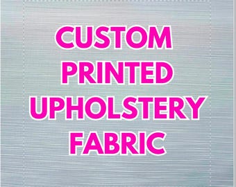 CUSTOM PRINT FABRIC made from your own digital design. Print your own 1 yard or less fabric;  Diy fabric - Custom print throw pillow fabric