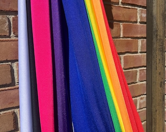SOLID COLOR SPANDEX - Spandex by the yard - Poly spandex - 4 way stretch fabric - fabric by the yard - Polyester spandex - fashion fabric