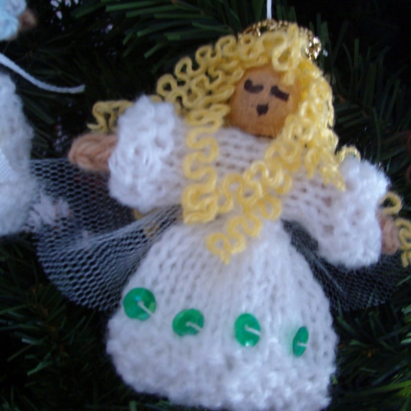 Instant Download - Angels for Christmas - PDF (knit)