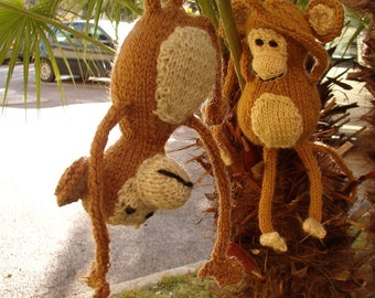 Max, the Little Monkey - Pattern (PDF) knit