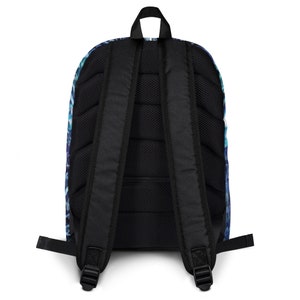 Blue Tie Dye Backpack