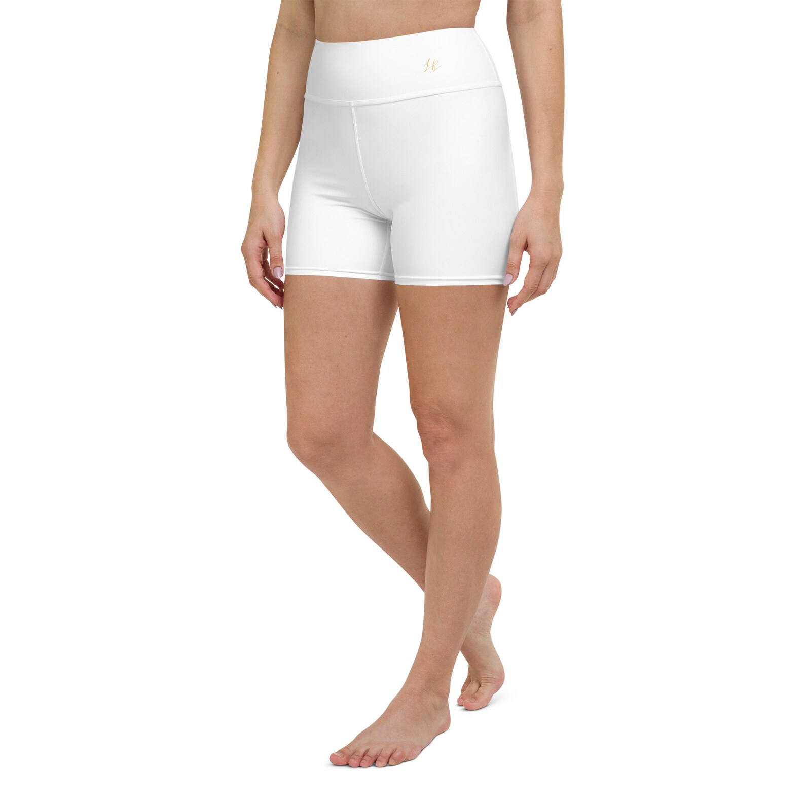 Performance Yoga Leggings - Short (Arctic White)