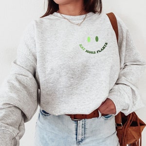 Be Kind To Every Kind Sweatshirt, Vegan Sweatshirt for Animal Lover Gift, Vegan Crewneck, Plant Eater Crewneck, Animal Rights Apparel