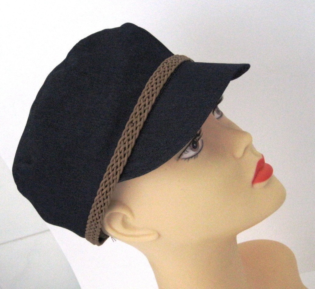 Cap pleated detail hat SEWING PATTERN medium size sewing | Etsy