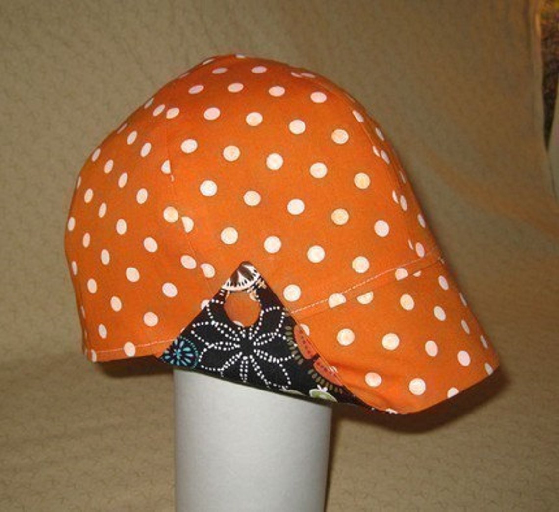 Hat Sewing Pattern 22 Inch Headsize Ladies Flip Peak Sectional Etsy