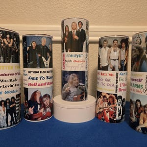 Music Artists 20oz Tumblers