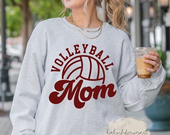 Volleyball Mom Sweatshirt, Volleyball Era, Volleyball Mama, Volleyball Crewneck , Volleyball Mom Shirt, Game Day Mom Shirt, Volleyball Shirt