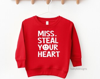 Steal Your Heart Valentine,Valentine shirt for boys, Mommy and Me Valentine, Girl Valentine, Kids Valentine shirt, Mama's Boy, Mama's Girl