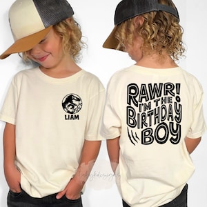 Three Rex, 3 Rex Boys Dinosaur Birthday Shirt, 3 Rex Birthday T Shirt, 3rd Birthday Shirt, Dinosaur Birthday Party, Boy Dinosaur Shirts Rawr