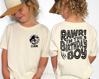 Three Rex, 3 Rex Boys Dinosaur Birthday Shirt, 3 Rex Birthday T Shirt, 3rd Birthday Shirt, Dinosaur Birthday Party, Boy Dinosaur Shirts Rawr
