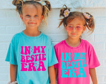 Bestie Shirt, In My Bestie Era, Girls Best Friend Shirt, Kids Besties Shirt, Funny Toddler Shirt, Youth Comfort Colors® Big Sister Shirt