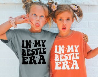 Bestie Shirt, In My Bestie Era, Girls Best Friend Shirt, Kids Besties Shirt, Funny Toddler Shirt, Youth Comfort Colors® Big Sister Shirt