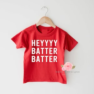 Hey Batter Batter, Kids Baseball Shirt, Baseball Mom Shirt, Family Baseball, Softball Shirt, Mommy n Me, Boy Baseball, Game Day Shirt Tshirt