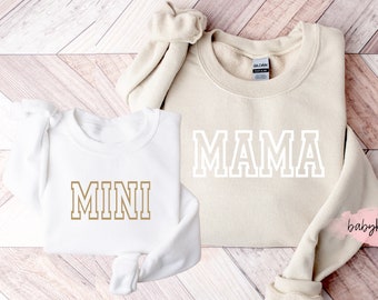 Matching Mama and Mini Sweatshirt, Mama Sweatshirt, Mother Daughter Shirt, Gift for Mom, Matching Mommy and Me Sweaters, Toddler Sweatshirt