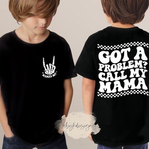 Mama&#39;s Boy Shirt, Got a problem Call My Mama, Boys Shirt, Oversized, Retro Kids shirt, Trendy Boy Shirt, Sarcastic Boy Shirt, last nerve