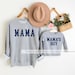 Mama or Mama's Boy (Block) Sweatshirt, Mama Sweatshirt, Mommy and Me Outfit, Boy Mama Shirt, Matching Mommy and Son Sweater, Easter Gift