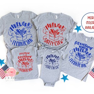 Family 4th Shirt, Kids 4th shirt, Assitant to the, 4th of July Shirt for women, Funny 4th Shirt,Patriotic Family shirt, fourth of july shirt image 3
