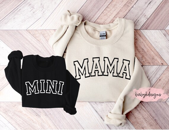 トップス *sweet mother* Mama Sweatshirt - Military Green - Cursive – Junie Grace