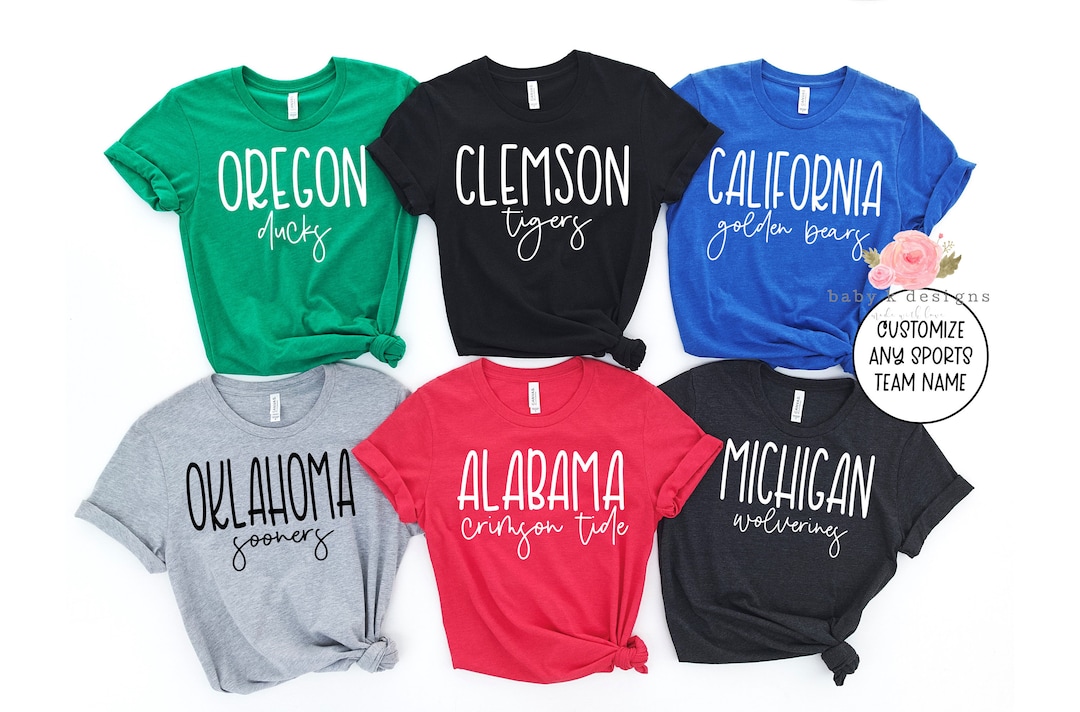 Custom Team Shirt,school Mascot Tee, Game Day Shirt,football, Baseball Mom Shirt, Volleyball Mom