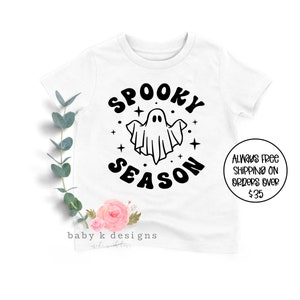 Boo Haw, Halloween Shirt, Boo Shirt, Fall toddler shirt, Child Halloween shirt, Hey Ghoul, Boo Onsie, Spooky Season, Toddler Halloween Shirt White