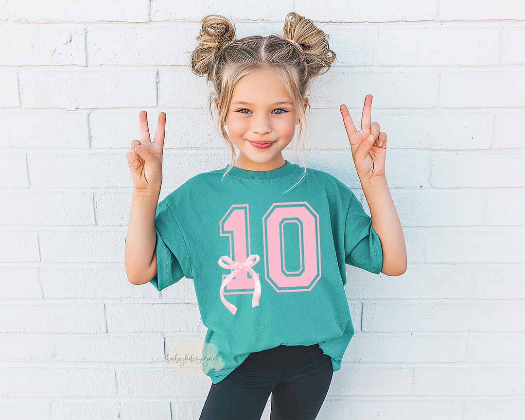 thumbnail interactive-video image 1 of Tenth Birthday Party Shirt For Boys - Birthday Age Shirts For 10 Year Old 1 of 12