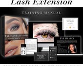 Lash Extension Training Manual, Editable Lash Manual, Lash Training Course Template, Custom Lash Ebook, Lash Extension Training Guide, Canva