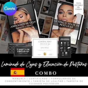 Peut inclure: Une trousse de marketing numérique pour les techniciennes en cils et en sourcils. La trousse comprend des manuels, des certificats, des formulaires de consentement, des cartes de fidélité et des cartes de soins après les traitements. La trousse est conçue pour aider les techniciennes à développer leur entreprise et à fournir des services professionnels.