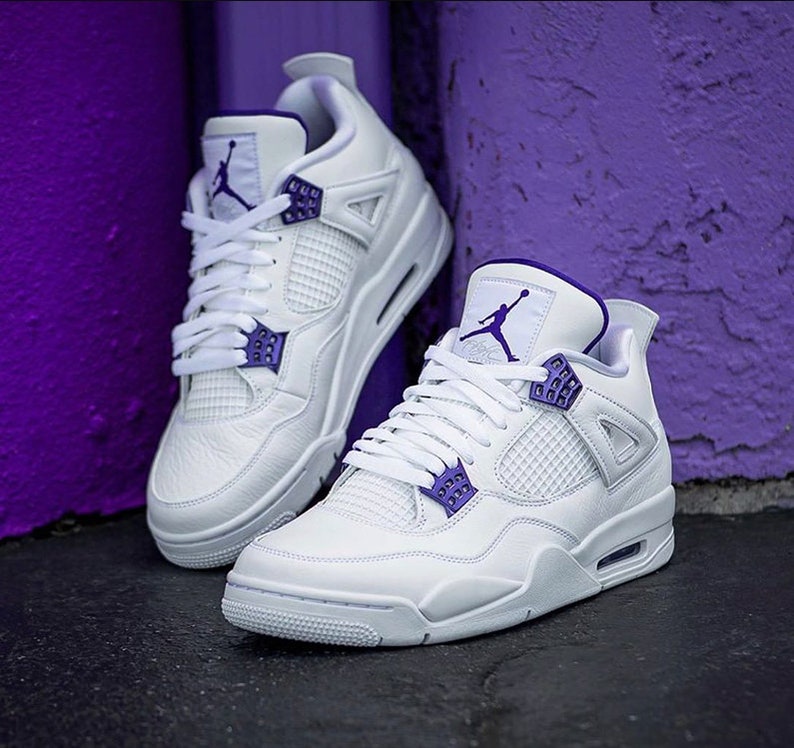 aj4 purple metallic