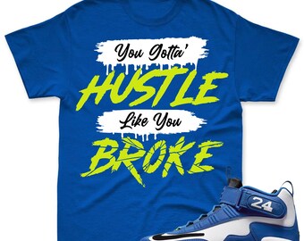 SAYLESS Shirt To Match Griffey Max 1 Varsity Royal, Griffey Max 1 Varsity Royal Sneaker Mactching Shirt, Jordan Match Tee
