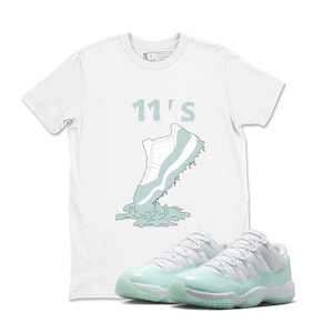 Shoe Dripping 11s Sneaker Tees - Air Jordan 11 Igloo, Igloo 11s Sneaker Tee, Shirt To Match Sneakers