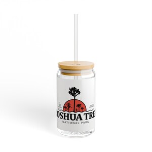 Joshua Tree | National Park Sipper Glass, 16oz | Joshua Tree glass | Joshua Ttre pint glass | Barware | California