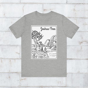 Chemise du parc national de Joshua Tree | Chemise du parc national | Chemise de camping | Chemise de randonnée | chemise vintage | Chemise rétro