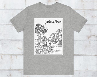 Camisa del Parque Nacional Joshua Tree / Camisa del Parque Nacional / Camisa de camping / Camisa de senderismo / Camisa vintage / Camisa retro