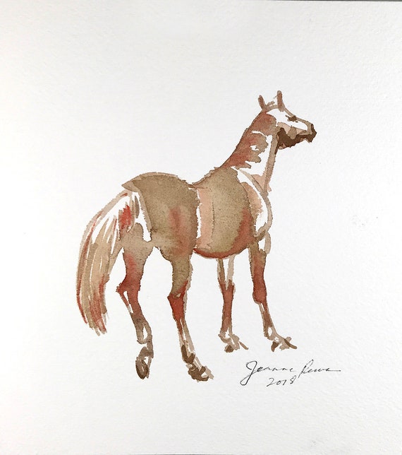 オリジナル馬の絵