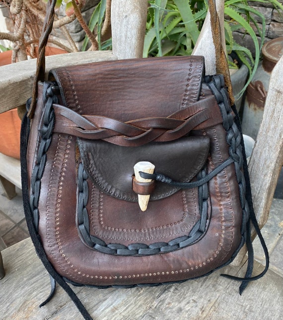 Very unique one of a kind bohemian rustic trippy … - image 1