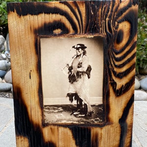 Yankton Dakota Sioux Chief Grizzly Bear with Great Voice - Wooden Plaque
