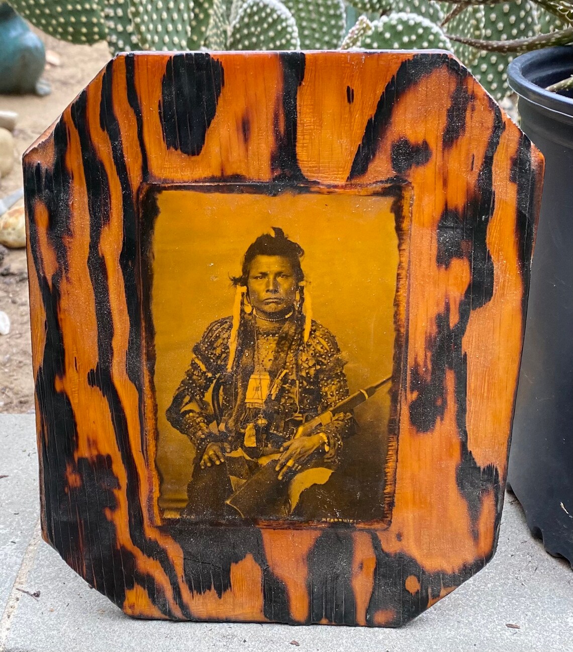 Bear Shield Kajaroton Native American Son of Ponco Etsy