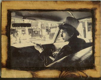 Bob Dylan - Wooden Plaque