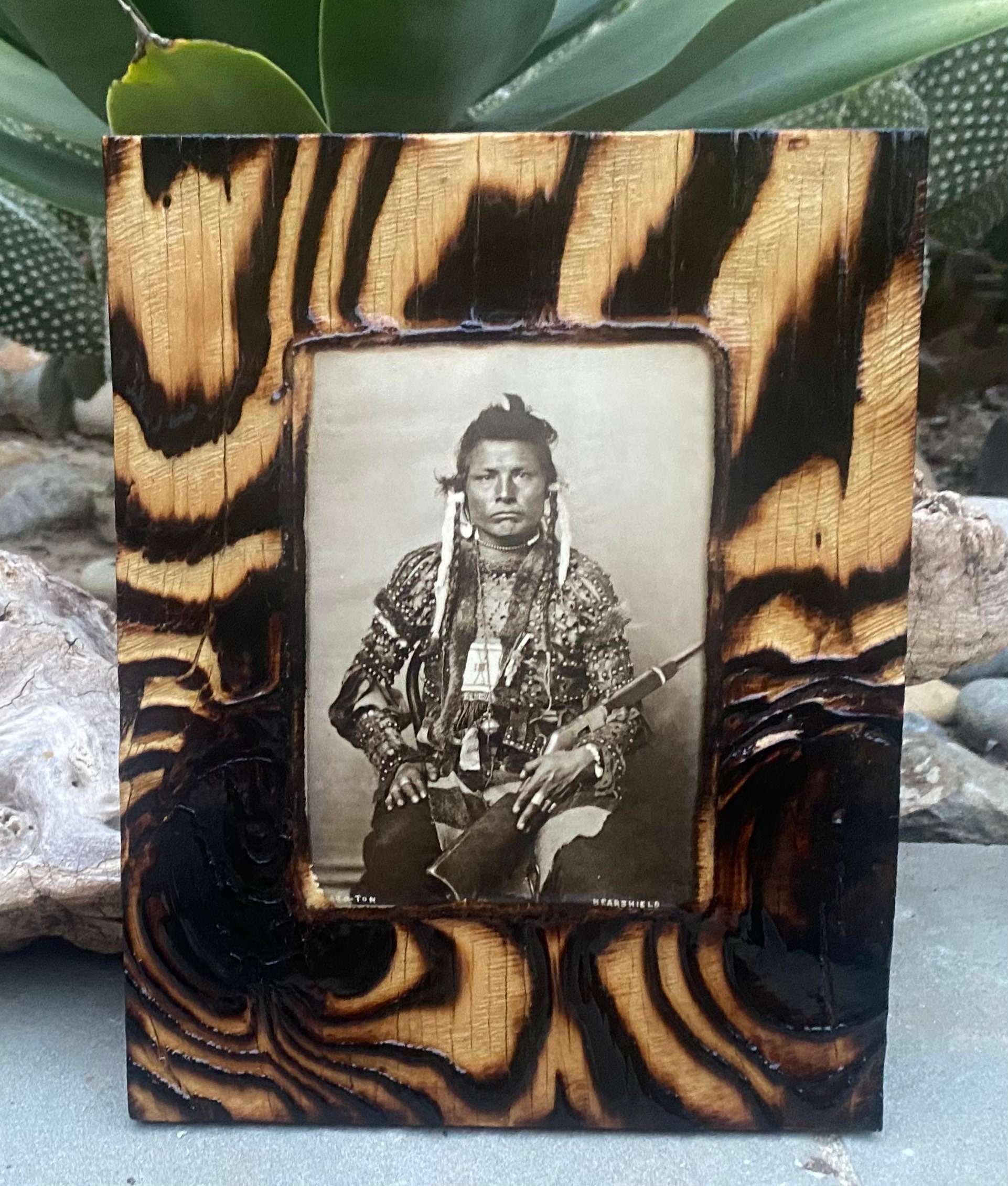 Bear Shield Kajaroton Native American Son of Ponco Etsy