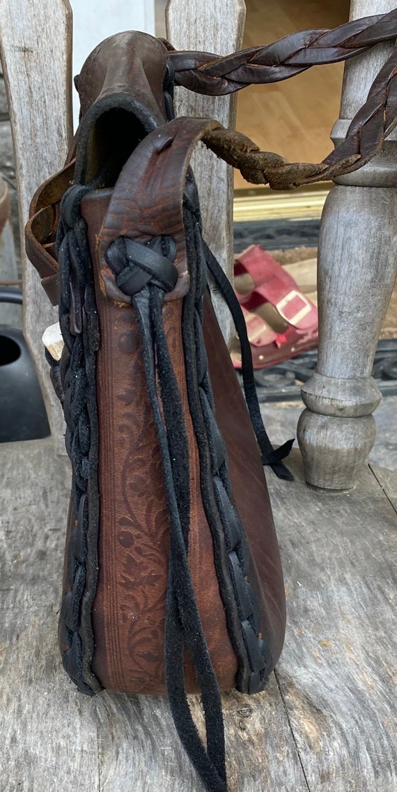 Very unique one of a kind bohemian rustic trippy … - image 6