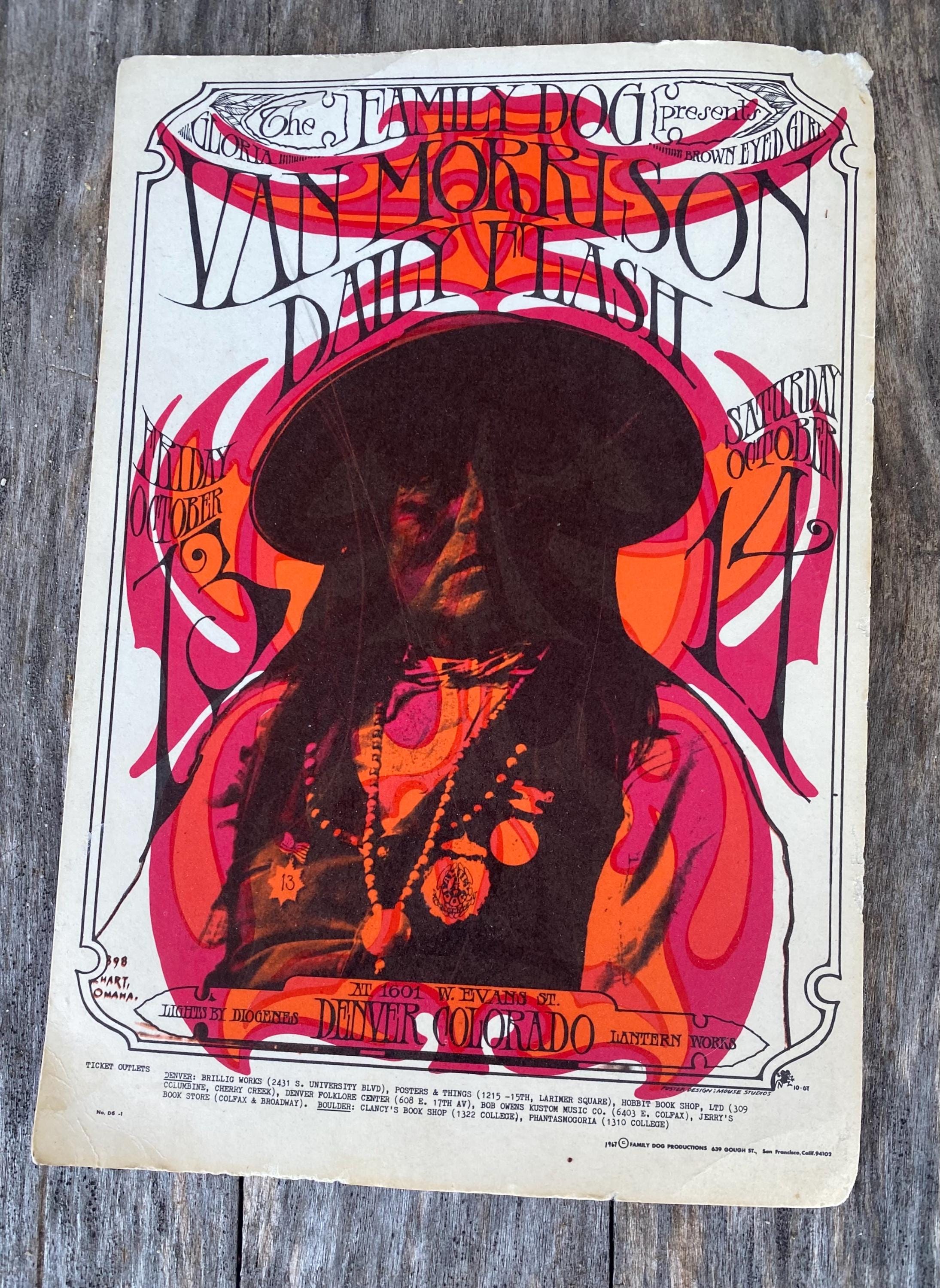 Van Morrison tower of power jo jo gunn vintage concert