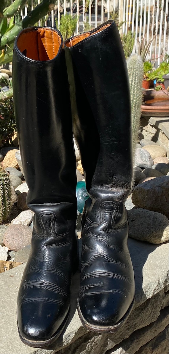 Vintage German Lady Leather Equestrian 
