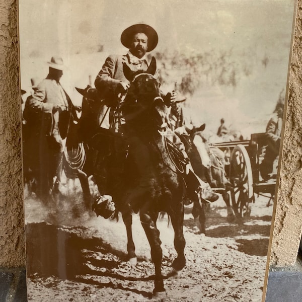 11 x 14 inch print- Pancho Villa - Villa Rides/Villa Cabalgando