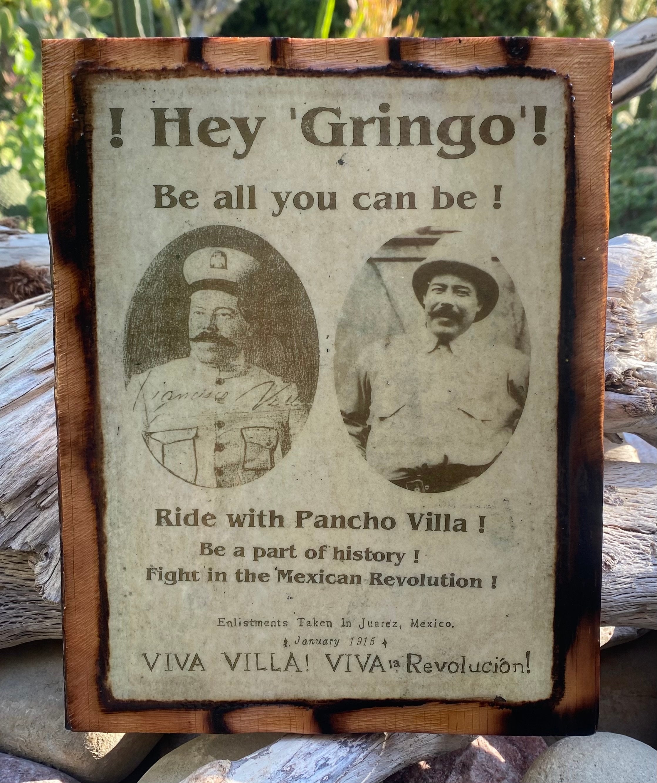 Pancho Villa Reward Poster Clipart