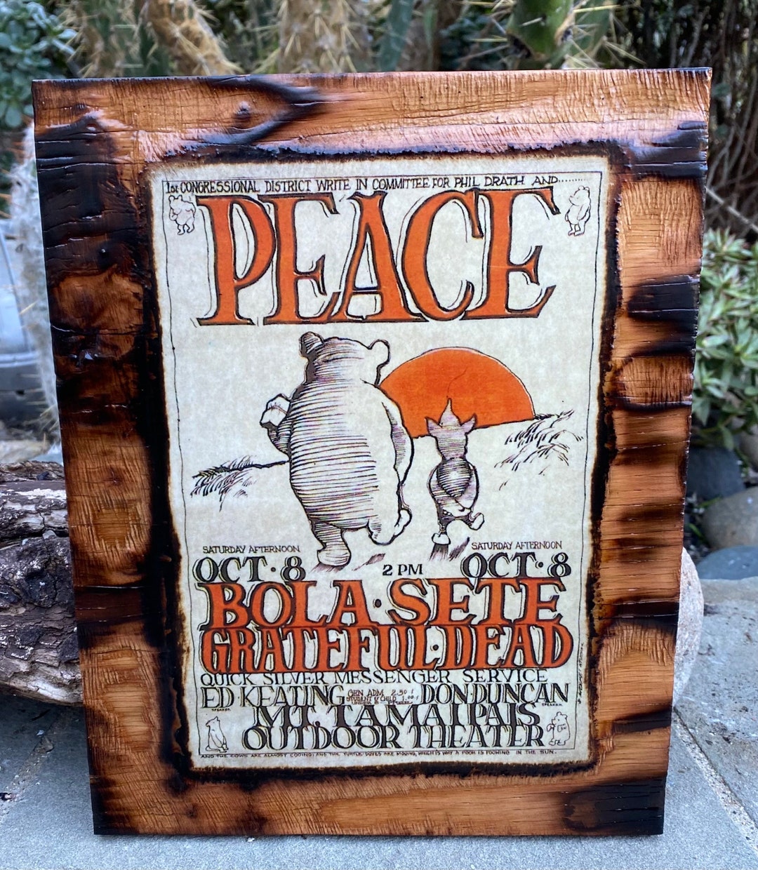 Grateful Dead Concert Poster Framed & Mated 15x20 nches - Etsy