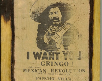 Pancho Villa Etsy