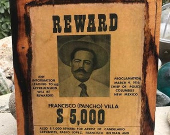 Pancho Villa Etsy